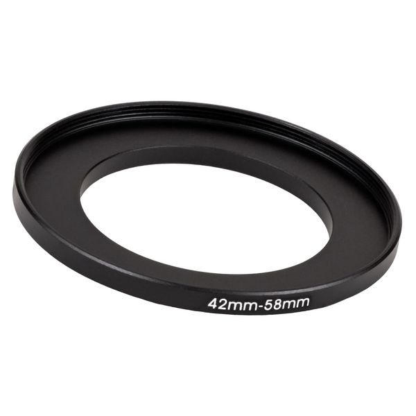 42mm to 58mm Step-Up Ring Filter adapter (42mm-58mm) Camera Filter Ring for 58mm UV ND CPL Filter (MPIXO)