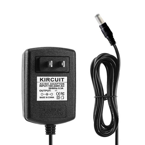 Kircuit 12V AC/DC Adapter Compatible with ECOWELL WRE110 WRE100 Mini Fridge 4L Skin Care LED Mirror Makeup Beauty Refrigerator Car Cooler Warmer Qingliupower QL030S-1202500U 12VDC Power Supply Cord