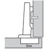 1/2"-3/4" Overlay Blum 110° Soft-Close Clip Top Face Frame Mounting Plates Pair 