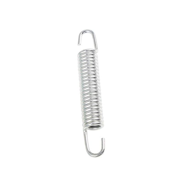 Partuto Motorcycle Silver Tone Side Stands Bracket Kickstand Return Spring Replacement