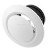 TOTMOX 150mm Round Adjustable Air Vent Grille ABS Plastic White