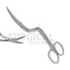 6" Large Double Curved Scissors - Stainless Embroidery Supplies German Grade