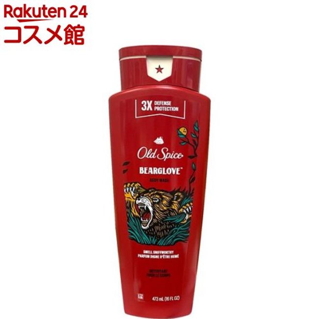 Old Spice Body Wash WC Bear Glove 16oz (473ml) [Old Spice]