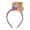 GOODY Planet Classic SlideProof Headbands 2ct Black and Rust
