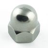 Eisenwaren2000 M8 hexagonal cap nuts high shape (40 pieces) - DIN 1587 - stainless steel A2 V2A - rust-proof