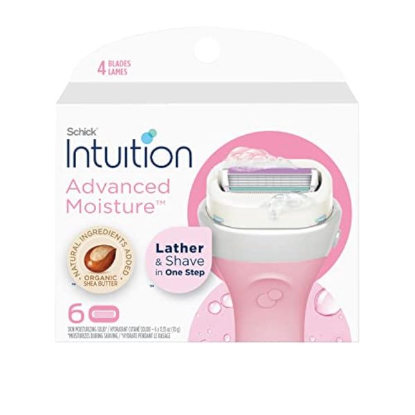 Schick Intuition Plus Advanced Moisture, 6-Count Refill…