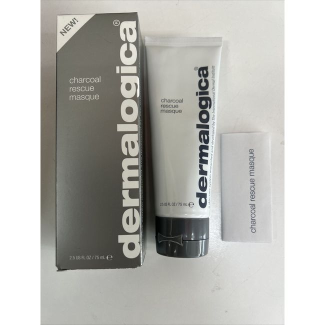 Dermalogica Charcoal Rescue Masque 75ml / 2.5oz. - New In Box, Fast SHIPPING