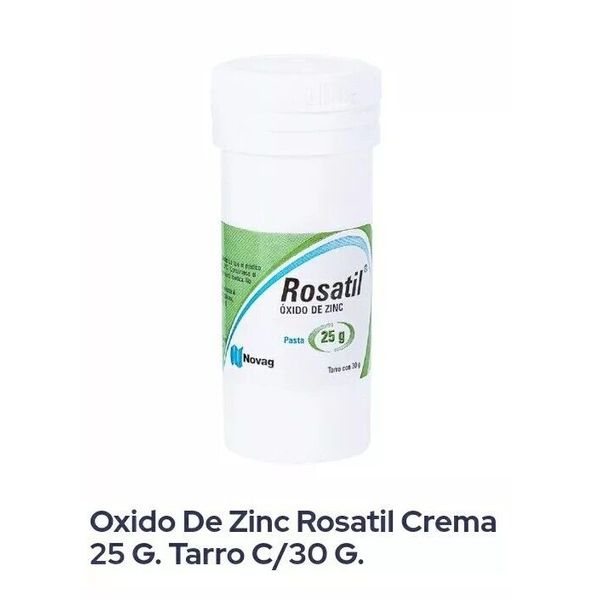 ROSATIL  OXIDO DE ZINC 25 % / ZINC OXIDE 25g. Lots Of Uses Read Description!!