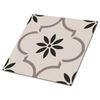 Peel and StickTiles Set Kitchen Stickers Self-Adhesive Arabian Flower Pattern