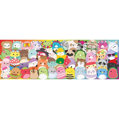 Buffalo Games - Squishmallows - Squishmallow Party Pack - Multipack for Adults Challenging Puzzle Perfect for Game Nights - Finished Size Varied