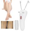 Electric Threading Epilator, Women's Beauty Epilator Facial Threading Hair Removal Shaver Face Massager Hair Remover USB Charging Thread Epilator for Removes Facial Lip Chin Cheeks(Pink)
