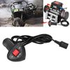Winch Remote Controller, 3Pin Plug Plastic Electric Winch Remote Control Controller with 9.2ft Cable Replacement for Car Off‑Road Vehicle Accessory, Plug and Play Wiring System