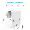 TIUIHU Weatherproof Gutter Mount for eufy Security SoloCam S340, Adjustable Aluminium Bracket Accessory for Eufy SoloCam S340