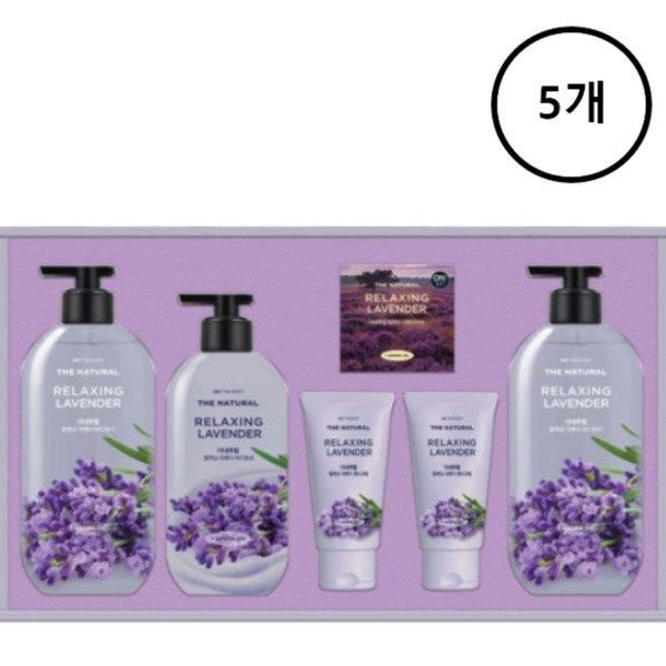 [Shinsegae Mall] LG Lunar New Year gift set of 5 body wash lotion cream soap