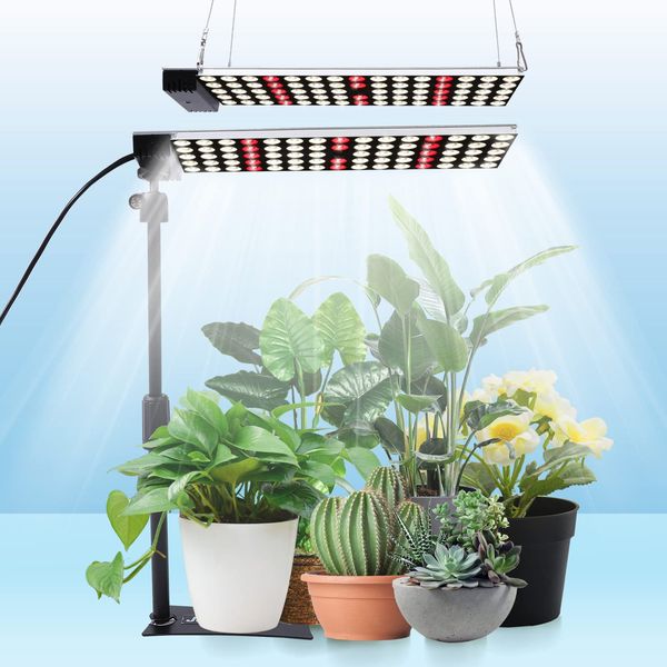 JCBritw LED Plant Growth Light, 600 W Full Spectrum LED Plant Panel Light, Indoor Cultivation, Seedling, Hydroponic Lamp for Flower Plants Cultivation, Suitable for Vegetable Factory, Greenhouse / Gardening