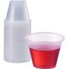 [100 Count - 1 Oz.] Plastic Disposable Medicine Measuring Cup for Liquid Medi...
