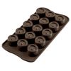 Silikomart 195246 Chocolate Moulding Tray for 12 Chocolates