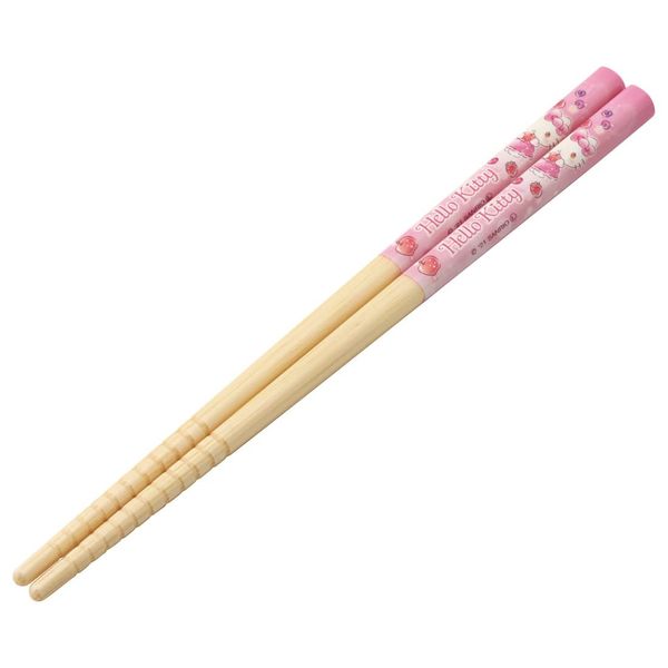 Skater ANT2-A Sanrio Kitty Chopsticks Bamboo Chopsticks 6.5 inches (16.5 cm), Made in Japan