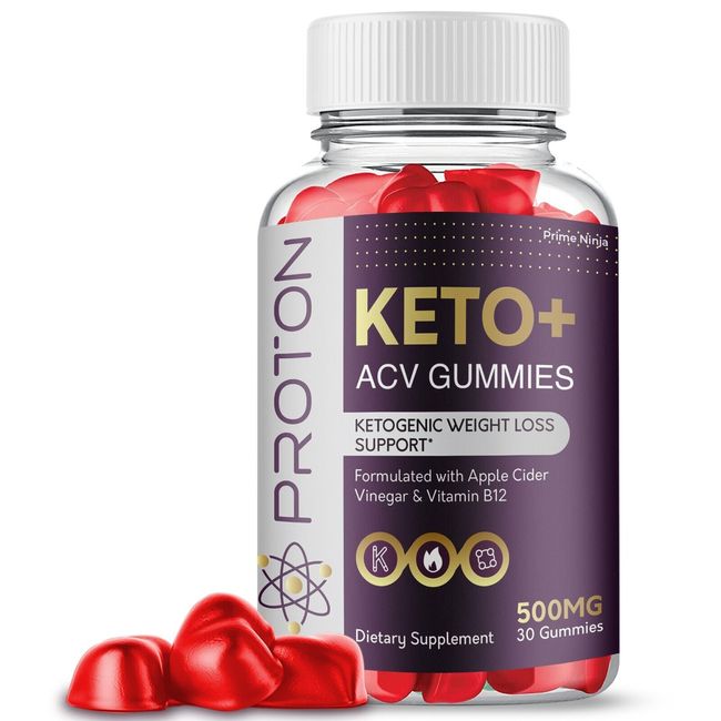 Proton Keto ACV gummies, Proton Gummies Maximum Strength Official (1 Pack)