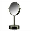 Ovente Tabletop Makeup Mirror 6 Inch 1X 7X Magnification Brushed MNLT60BR1X7X