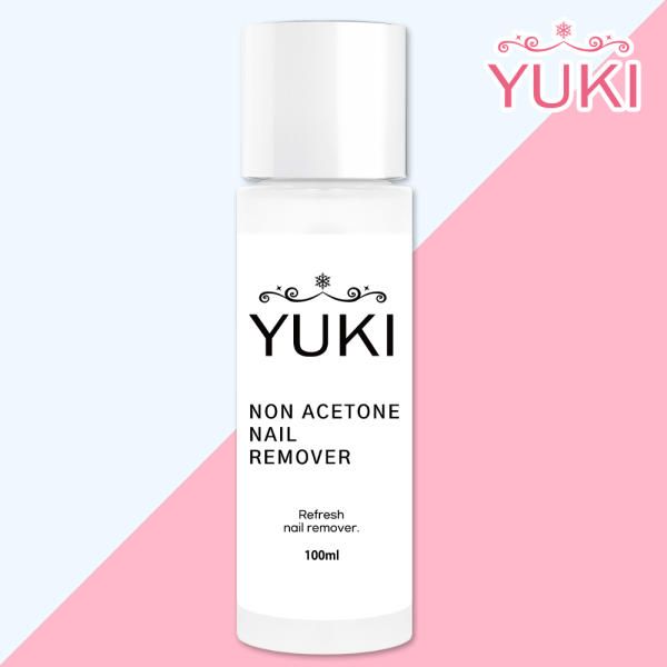 [YUKI]YUKI Nail Polish Non-Acetone Refresh Remover 100ml