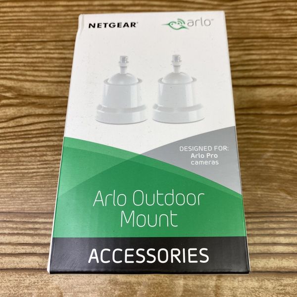 2 Pack Of Genuine Netgear Arlo Pro Camera Mount Indoor Outdoor VMA4000-10000S