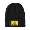 FatCuckoo - Danger! Man at Work- Unisex Winter Thinsulate Beanie Hat Black