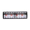 Abacus Chinese 13 Digits Abacus Mathematical Soroban Professional Math Calculation Tool for Calculating and Arithmetic Mathematic Education (White)