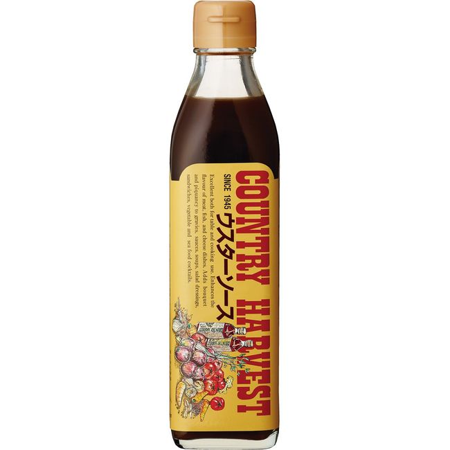 Takahashi Sauce Country Harvest Worcester Sauce, 10.1 fl oz (300 ml)