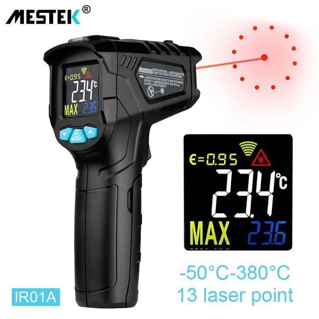 Infrared Thermometer Temperature Gun 50c ~380c Digital Laser