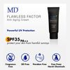 MD Flawless Factor BB Cream – Skin Brightening Anti-Aging Moisturizer with SPF 35 PA++ | 1.76 fl oz (50g) | Buildable Coverage