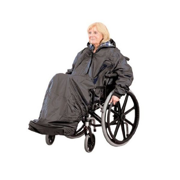 Ability Superstore Waterproof Wheelchair Mac with Sleeves