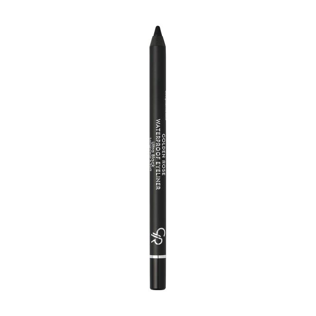 Golden Rose Waterproof Eyeliner Longwear & Soft Ultra Black 1 Paket