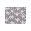 Detailed Snowflakes Winter Print Pattern PC Computer Rectangle Mouse Mat Pad