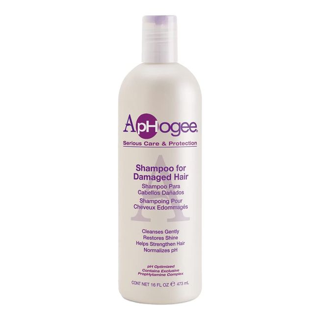 Aphogee Shampoo for Damaged Hair, 16 Fl Oz