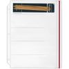 StoreSMART Binder Page for Double Point Needles - 100Pack - DP600-5-100