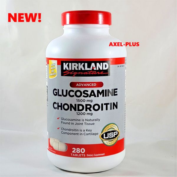 Kirkland Signature  Glucosamine & Chondroitin, 280 Tablets