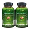 Irwin Naturals Daily Gentle Cleanse - 60 Liquid Soft-Gels, Pack of 2 - Non-Laxative Formula with Triphala
