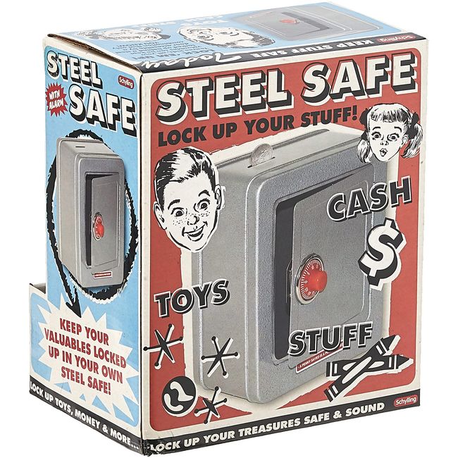 Schylling Steel Safe with Alarm - Keeps Your Stuff Really Safe!