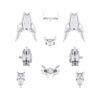 30MM Commander Option Armor [Sierra Nova/White] 1/144 Scale Color-Coded Plastic Model