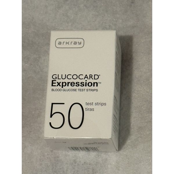 Glucocard Expression Teststrip 50 Count  by ArkRay. New And Sealed