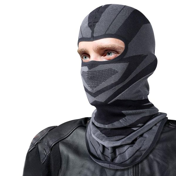 WTACTFUL Motorcycle Balaclava Face Mask Breathable for Riding Racing Ski Snowboard Cycling Working Men Women Cold Weather Snow Mask Black #2