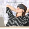 MOUNTRAX Heated Eye Mask, 3D Full Blackout Design for Sleeping