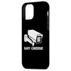 iPhone 12 mini Funny Say Cheese Surveillance Security Camera Phone Case