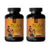muscle gainer - BCAA 3000mg - mass gainer - 2 Bottles 240 Tablets