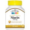 21st Century Niacin, Prolonged Release, 250 mg, 110 Tablets