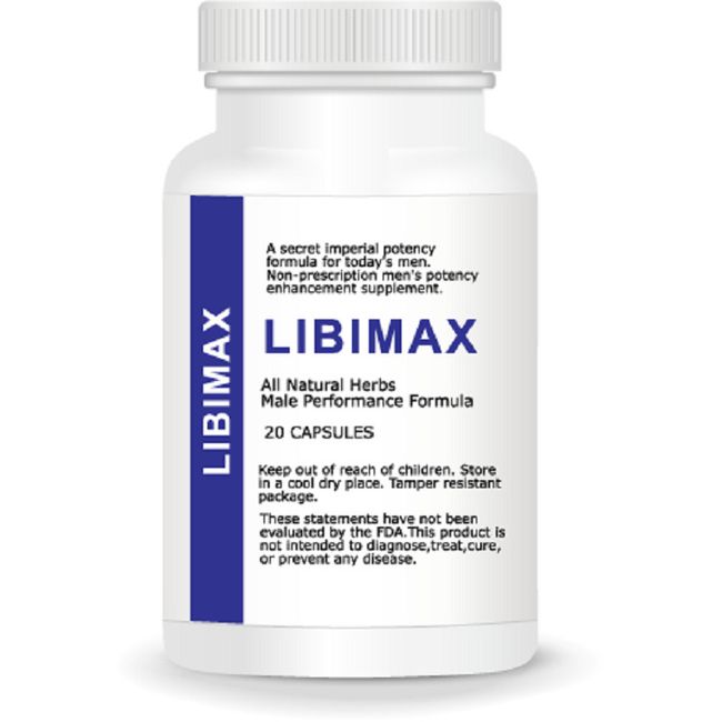 LIBIMAX, All Natural Herb, Male Performance Formula, Supports Cardiac