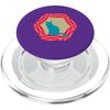 Cat Lovers Digital Art Kitty Cat Lady PopSockets PopGrip for MagSafe