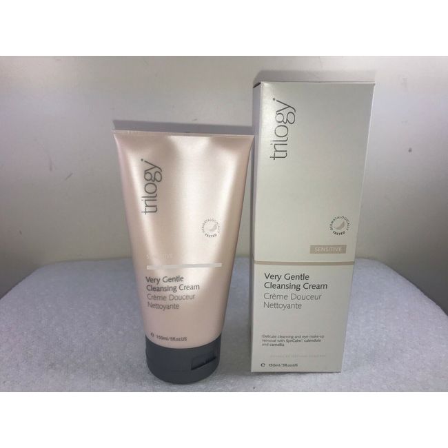 TRILOGY VERY GENTLE CLEANSING CREAM SENSITIVE 5 FL OZ NEW IN BOX (A20)