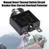 KSTE 15A Manual Reset Thermal Switch Circuit Breaker Over Current Overload Protector